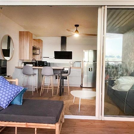 Le Petrel Bleu - Appartement Sur La Plage Des Tortues A 圣勒 外观 照片